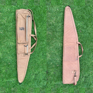 Genuine Leather Rifle Bag – Kariba Camel (Full-Grain Aniline)